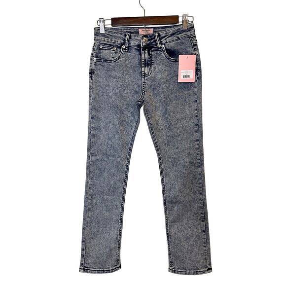 Juicy Couture Girls Pink-Tint Denim Jeans – Size 12 – NWT - Picture 1 of 14